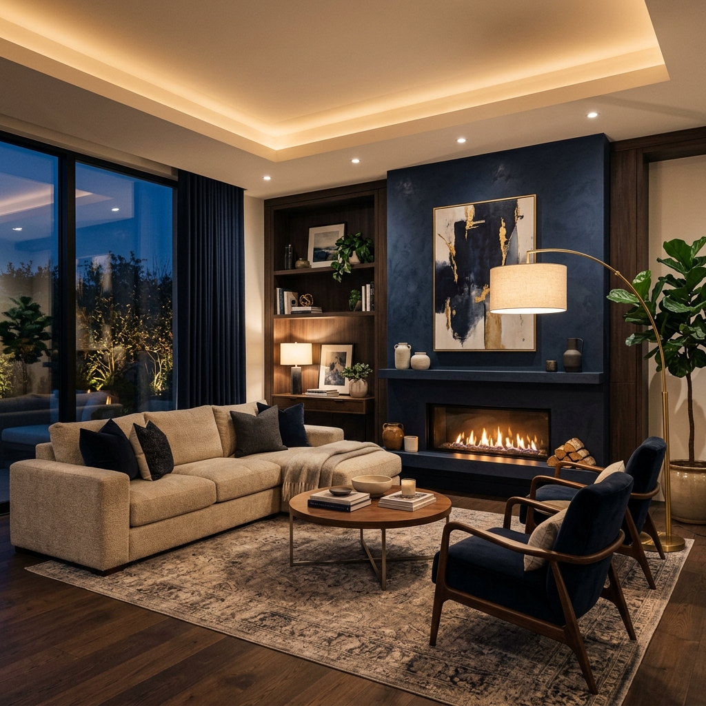 Interior home background